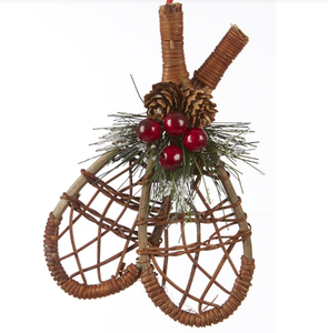 Ornement de Noël en rotin naturel tressé, décoration de fête pour la maison, les murs, les tables, les arbres de Noël et les présentoirs de cadeaux - Product Image 3