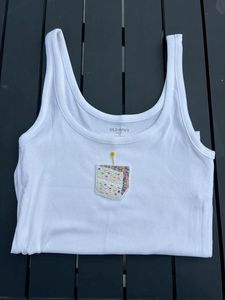 High Cost Performance Eco-Friendly Cotton Hip Hop <b>Sequin</b> Embroidered Jersey Short Sleeve 13 Inspired Delta Sorority T-Shirt - Product Image 1