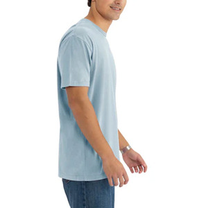 เสื้อยืดลำลองผู้ชาย ผลิตจากผ้าฝ้ายผสมเนื้อนุ่ม ระบายอากาศได้ดี แขนสั้น ทรงหลวม ใส่สบาย เหมาะสำหรับฤดูร้อน ออกกำลังกาย หรือใส่ในชีวิตประจำวัน - Product Image 6