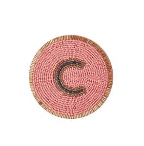 Posavasos Bordado con Cuentas de Aspecto Clásico de 5 mm, Estilo Bohemio, Duradero, para Mesa, Hotel, Taza de Café o Té, 100% Hecho a Mano - Product Image 4