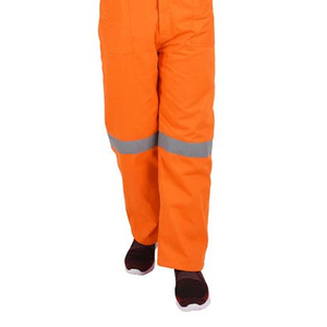 OEM/ODM Hi Vis Winter Workwear Uniform Overalls for Men High Visibility Reflective Tape Waterproof Fire Protection Level D - Product Image 3