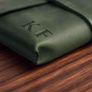 Portafolio de Cuero Genuino de Lujo Clásico, Tarjetero, Resistente al Agua, Ligero, Profesional, para Redes de Contactos LBC-0050 - Product Image 2