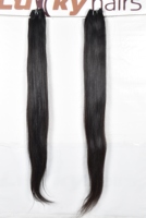 Cheveux humains indiens Remy 100 % naturels de qualité supérieure, 100 g, trames doubles tissées à la machine, lisses, cuticules alignées, non traités