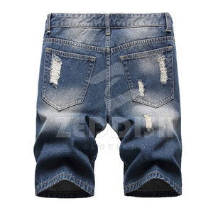 Nouveaux shorts déchirés à étiquette privée pour adultes, personnalisez votre propre logo sur les shorts déchirés - Product Image 2