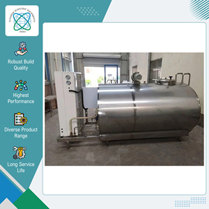 Tanque de Almacenamiento de Leche de Acero Inoxidable 304 de Buena Calidad, Fácil de Operar, con Capacidad de Producción de 1000 Litros, para Uso Lácteo, Hecho en India - Product Image 2