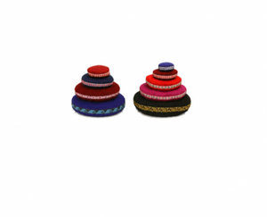 Coussin en velours de qualité supérieure pour bol chantant en cristal, bol tibétain et support de gong, coussin en velours fait main pour bol chantant, pour la méditation - Product Image 6