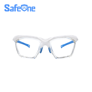 SafeOne J140P Gen2 white lens less pickleball <b>glasses</b> - Product Image 1