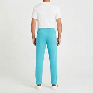 Custom Men's Sports <b>Track</b> <b>Trousers</b> Lightweight Active Pants with Elastic Waist and Zipper Pockets for Training Fitness - Product Image 2