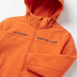 100% Cotton Polyester <b>Rain</b> Softshell <b>Jacket</b> Outdoor Hiking <b>Waterproof</b> <b>Jackets</b> <b>Men</b> Women Zipper Hood Soft Shell <b>Jacket</b> Unisex - Product Image 4