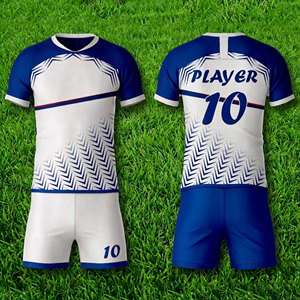 Nouvel ensemble complet d'uniformes de football pour hommes de haute qualité, version joueur, tenue d'entraînement de football, kit d'équipe personnalisé, vêtements de sport respirants - Product Image 1