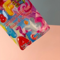 Sachets Mylar refermables personnalisés imprimés numériquement, mini, petits, 18g, à fermeture éclair, à fond plat, scellés sur 3 côtés, pour bonbons gélifiés et comestibles