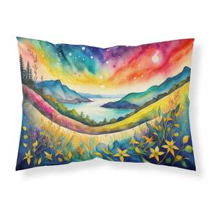 Léger Super doux Hypericum millepertuis couleur Standard taie d'oreiller facile d'entretien décoratif feuille taie d'oreiller ensemble - Product Image 1