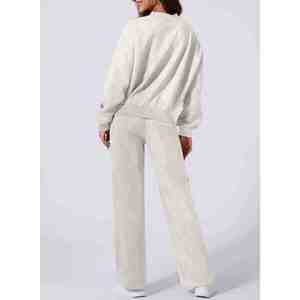 Conjunto Deportivo Informal de Dos Piezas para Mujer, Sudadera y Pantalones Deportivos - Product Image 6