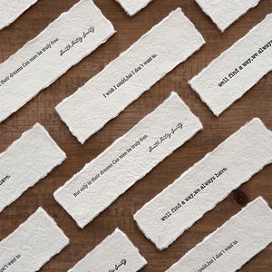 Papier artisanal mélangé, bord festonné, feuilles volantes vierges pour aquarelle, écrivains, invitations, artisanat, paquet épais 300 GSM - Product Image 3