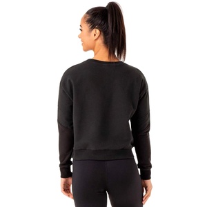 Sudadera de punto para mujer Pro Enterprises, superventas, 100% algodón, cuello redondo largo, holgada, transpirable, antipilling, para invierno - Product Image 6