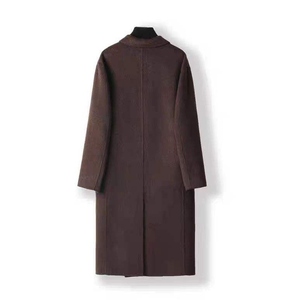 <b>Men's</b> Classic Double Breasted <b>Long</b> Woolen Overcoat Lapel Collar Thickened Loose Multi-Pocket 2026 New Style Trendy <b>Coats</b> - Product Image 2
