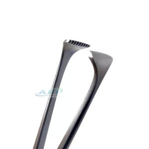 Pince à tissus Allis en acier inoxydable, instrument médical chirurgical réutilisable et autoclavable - Product Image 6