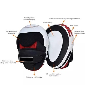 Premium Boxing <b>Focus</b> Mitts for Training Punching <b>Pads</b> with Shock Absorption and Comfortable Grip for MMA and Fitness - Product Image 5
