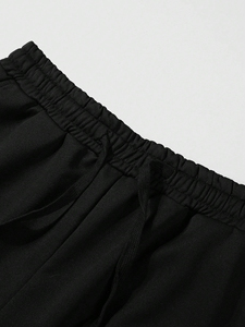 OEM Custom Men's High Quality Gallery Casual Flared <b>Jogger</b> Sweatpants Elastic Waistband Men's <b>Stacked</b> Sweatpants - Product Image 3