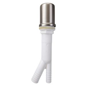 Conjunto de ventilación de aire para desagüe de lavavajillas de cocina con tapa superior de latón duradera, reemplazo de plomería residencial de alta resistencia - Product Image 2