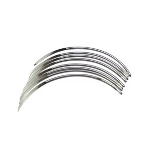 Agujas Quirúrgicas Manuales con Punta Afilada de Precisión, Superficie Lisa, Sutura Precisa, Procedimientos Médicos, Reutilizables, Ecológicas, CE - Product Image 1