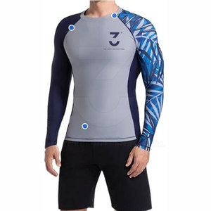 Camiseta Deportiva de Manga Larga para Hombre, Estilo Nuevo, con Estampado, Resistente a Desgarros, Ligera, de Spandex/Poliéster, de Secado Rápido, para Entrenamiento al Aire Libre - Product Image 3
