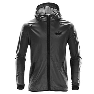 Comfortable <b>Hooded</b> Spring <b>Rain</b> <b>Jackets</b> Waterproof Eco-Friendly Durable Performance Fabric Flexible Movement Lightweight Design - Product Image 1
