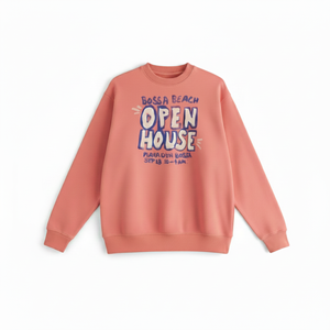 Pull en molleton 100% coton de haute qualité pour l'hiver et l'automne, avec logo personnalisé, impression numérique, lavage à l'acide, style streetwear vintage, 300g - Product Image 1