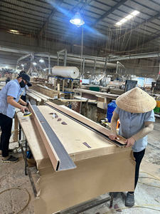 Muebles de Cocina de Madera de Alta Calidad, Estilo Contemporáneo, Decorativos para Interiores con Panel Tambour y Paneles de Listones de Madera - Product Image 6