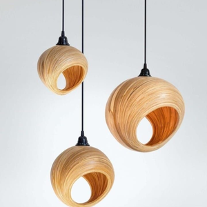 Abat-jour en bambou filé naturel du Vietnam Meilleures couvertures en gros de nuances pour la décoration des centres de café Différents styles - Product Image 4