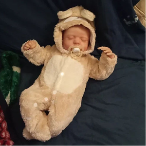 Muñecas Bebé <span class=keywords><strong>Reborn</strong></span> Noah de 20'' de Babeside, Muñecas <span class=keywords><strong>Reborn</strong></span> de Niño Dormido con Cuerpo de Tela, Envío Rápido desde Stock Local en EE. UU., Juguete de Regalo - Product Image 5