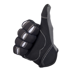 Guantes de Motociclismo SAAR INDUSTRIES de Doble Capa, Tela de Poliéster, Palma de Cuero Vacuno, Agarre Mejorado, Resistentes, con Pantalla Táctil, para Carreras - Product Image 5