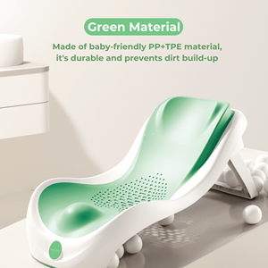 Polka Tots Tiny Tubsy Baby Bather Support de bain nouveau-né-Vert - Product Image 6