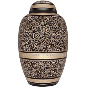 Nouvelle Urne Funéraire Moderne en Aluminium pour Cendres, Vase de Sol de Luxe, Tendance Indienne - Product Image 2