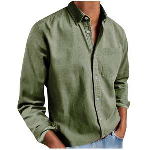 Chemises pour hommes au design moderne et décontracté, avec une coupe confortable et un tissu respirant pour un usage quotidien - Product Image 1