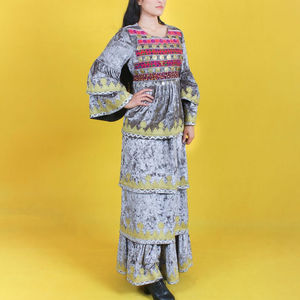 ชุดเดรสสไตล์ชนเผ่าบันจาราแบบวินเทจคุชชี อัฟกันสำหรับผู้หญิง คุณภาพดี ดีไซน์ทันสมัย ชุดเดรสอัฟกันสำหรับผู้หญิง - Product Image 3