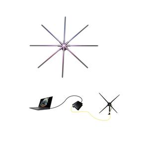 3D Holographic <b>Fan</b> 180cm Energy Saving 3D Hologram LED <b>Fan</b> Advertising Screen With Light Sensor and Multiple Pattern Modes - Product Image 1