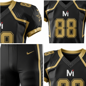 Uniforme de Fútbol Americano Elite, Personalizable con Logotipo en Color, Conjunto de Jersey Sublimado, Cómodo, Transpirable y de Secado Rápido, Uniformes de Equipo - Product Image 5