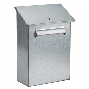 Boîte aux lettres murale en acier galvanisé de qualité supérieure avec accès frontal et finition thermolaquée pour usage extérieur - Product Image 1