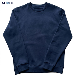 Sweat-shirts imprimés doublés en molleton bouclette pour femme, col rond, manches longues, coupe décontractée, en tissu bouclette, mélange de coton doux, décontracté - Product Image 4