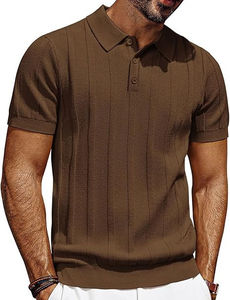 Camiseta Polo para Hombre al por Mayor, Polo de Alto Rendimiento con Marca Personalizada para Conferencias y Ferias Comerciales - Product Image 1
