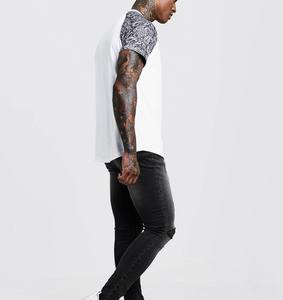 เสื้อยืดผู้ชายมาใหม่สุดฮิต ลายพิมพ์ที่ไหล่ ขายดี ราคาส่ง ดีไซน์สวยทันสมัย - Product Image 4