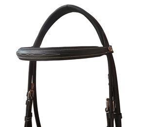 Brida de caballo de cuero de diseñador económico y suministros de tachuelas en todos los colores Características duraderas para productos de equitación - Product Image 2