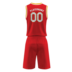Impression par sublimation de nouveaux designs de maillots de basket pour les nouvelles saisons, vente en gros de maillots de basket personnalisés - Product Image 3