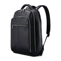 Sac à dos en cuir décontracté sur mesure avec compartiment professionnel pour ordinateur portable, tissu durable, rangement spacieux pour adultes unisexes