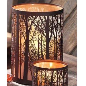 Porte-bougie en métal d'aspect royal, design unique en marbre et métal, porte-bougie pour Noël et les mariages - Product Image 6