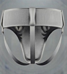 Ceinture de protection respirante K4 pour hommes, soutien contourné de la zone inguinale, en néoprène, avec logo en relief, pour le sport et la boxe, toutes saisons, adulte - Product Image 4
