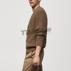 Lightweight Premium <b>Men</b> <b>Cardigans</b> With Timeless Button Front Design For Seasonal <b>Men</b> <b>Cardigans</b> - Product Image 3