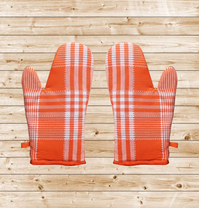 Cotton Woven Oven Mitt Heat Resistant Sustainable Anti- Washable Printed Modern <b>Kitchen</b> Mitt Wholesale Supply | Sai Impex - Product Image 5