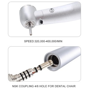 หัวกรอฟันความเร็วสูงแบบมีแรงบิด พร้อมระบบ E-generator ฉีดน้ำเดี่ยว ปุ่มกดหมุน  ตลับกรอฟันแบบลม 2/4 รู - Product Image 5